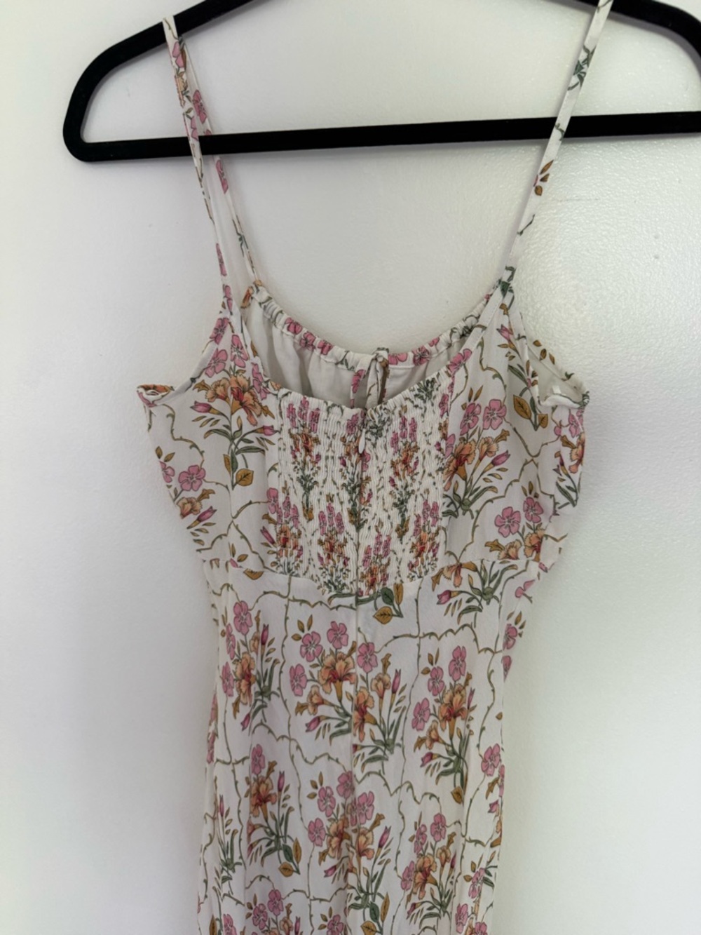Favorite Daughter Dress The One That Got Away Maxi Slip in Mosaic Floral Pink - Picture 9 of 10
